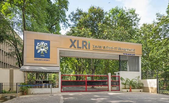 The XLRI Jamshedpur campus entrance